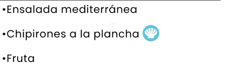 Comida 19/06/2026